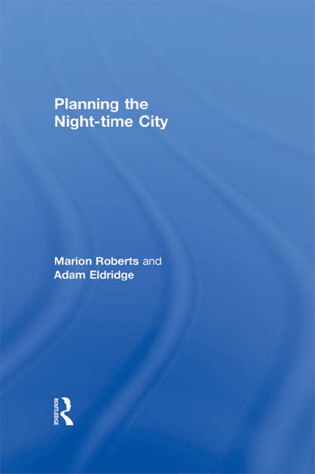 Book cover of Planning the Night-time City