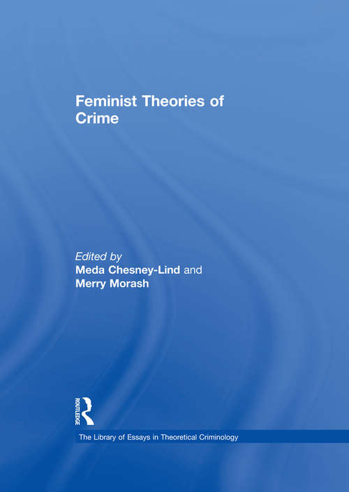 Book cover of Feminist Theories of Crime