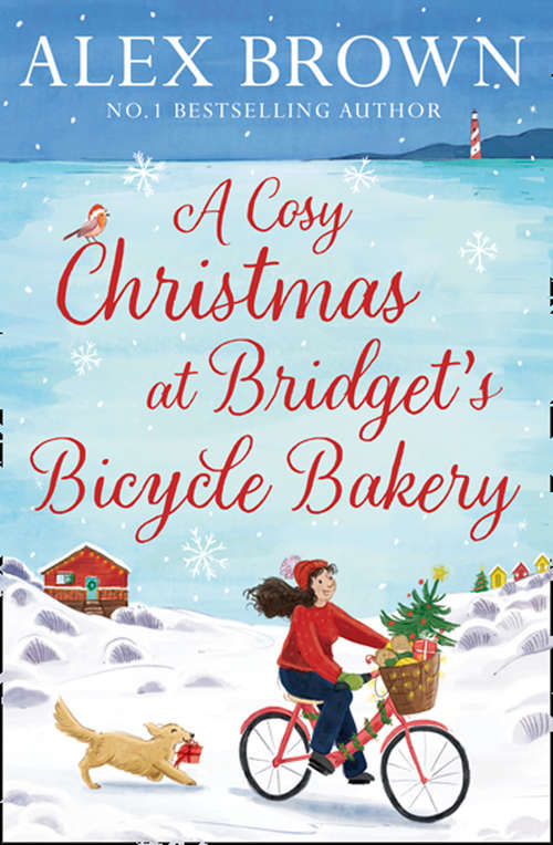 Book cover of A Cosy Christmas at Bridget’s Bicycle Bakery (The Carrington’s Bicycle Bakery #1)
