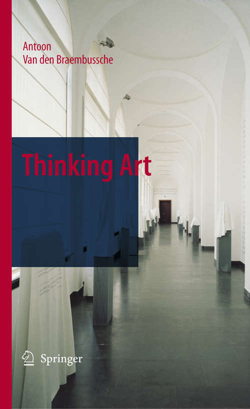 Book cover of Thinking Art: An Introduction To Philosophy Of Art (2009)