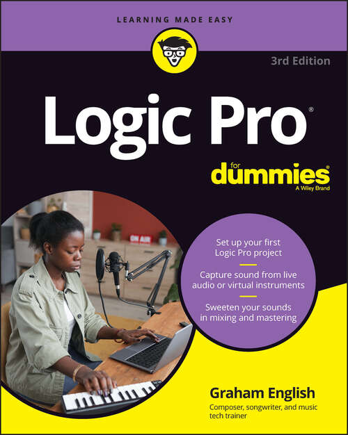 Book cover of Logic Pro For Dummies (3)