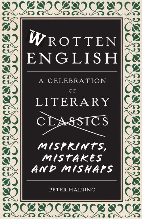 Book cover of Wrotten English (ePub edition)