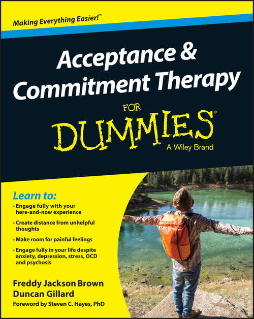 Book cover of Acceptance and Commitment Therapy For Dummies