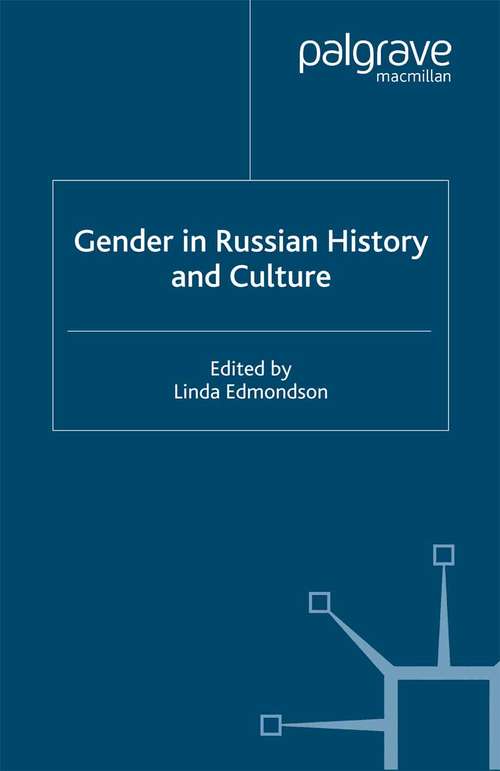 Book cover of Gender in Russian History and Culture (2001) (Studies in Russian and East European History and Society)