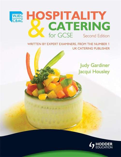 Book cover of WJEC/CBAC Hospitality and Catering for GCSE