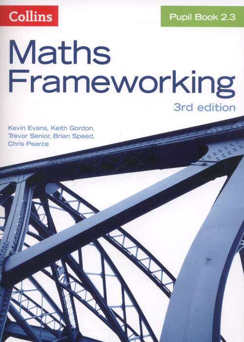 Book cover of Maths Frameworking: Pupil Book 2.3 (PDF)