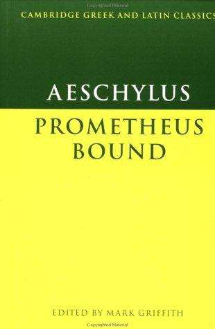 Book cover of Aeschylus: Prometheus Bound (PDF)