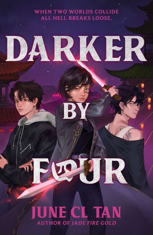 Book cover of Darker By Four: a thrilling, action-packed urban YA fantasy (Darker By Four)