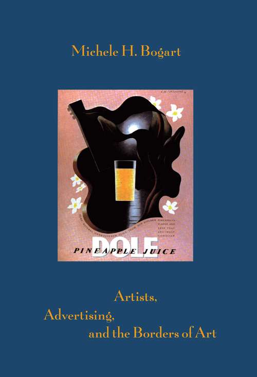 Book cover of Artists, Advertising, and the Borders of Art