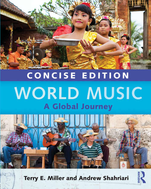 Book cover of World Music Concise Edition: A Global Journey - Paperback Only