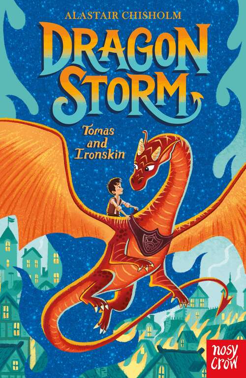 Book cover of Dragon Storm: Tomas and Ironskin (Dragon Storm #1)