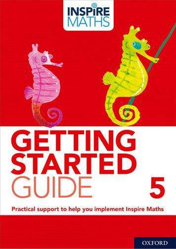 Book cover of Inspire Maths: Getting Started Guide 5