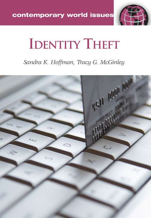 Book cover of Identity Theft: A Reference Handbook (Contemporary World Issues)