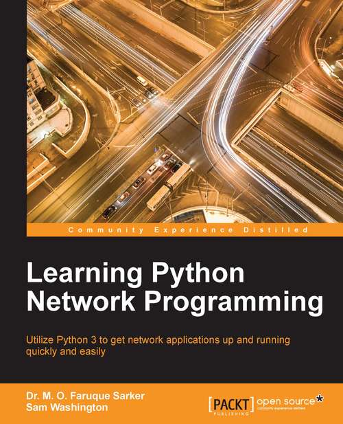 Book cover of Learning Python Network Programming