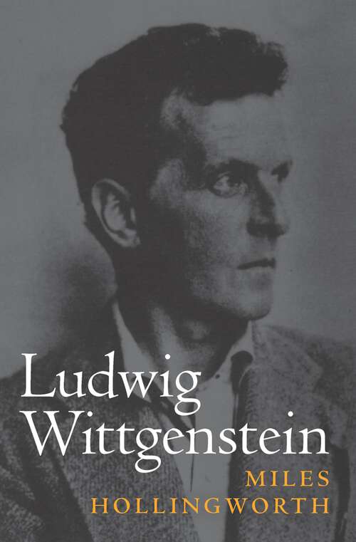 Book cover of Ludwig Wittgenstein