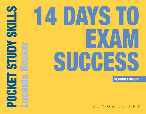 Book cover of 14 Days to Exam Success (Pocket Study Skills)