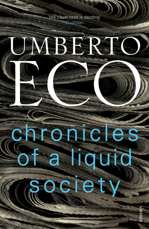 Book cover of Chronicles of a Liquid Society