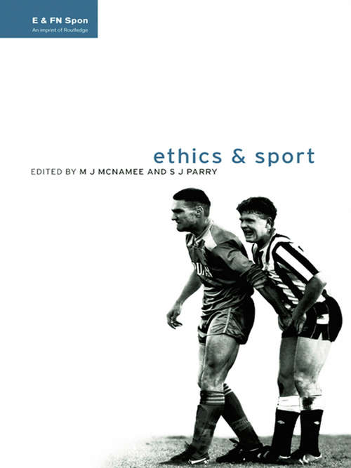 Book cover of Ethics and Sport
