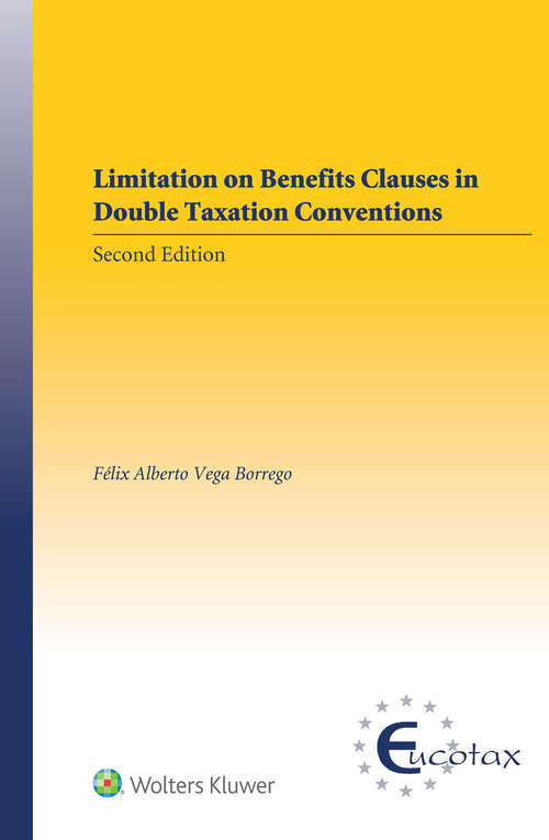 Book cover of Limitation on Benefits Clauses in Double Taxation Conventions (2) (EUCOTAX Series on European Taxation)
