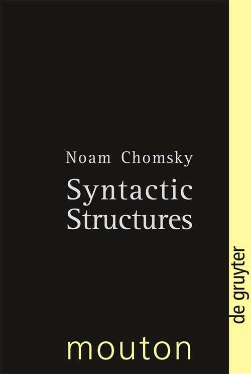 Book cover of Syntactic Structures: (pdf)