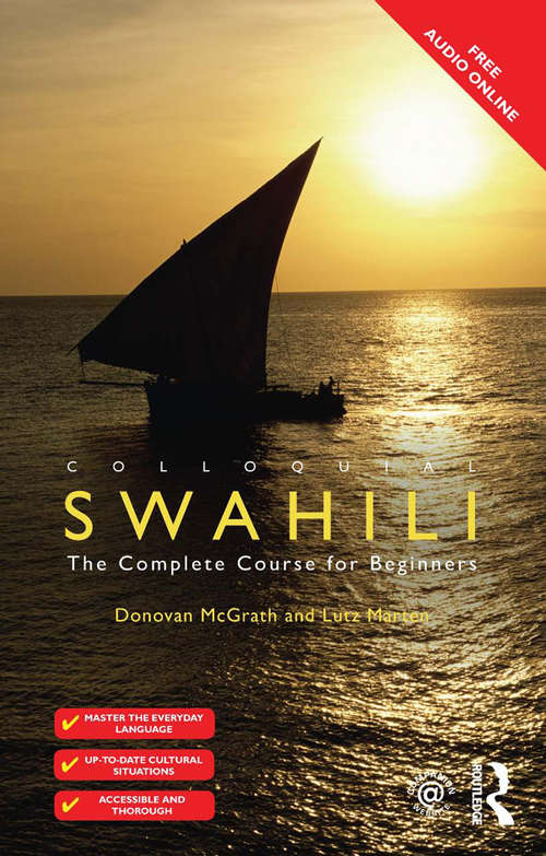 Book cover of Colloquial Swahili: The Complete Course for Beginners (2)