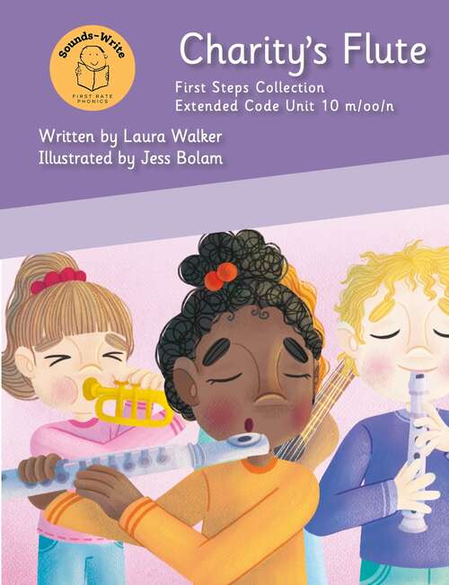 Book cover of Charity’s Flute: Extended Code Unit 10 m/oo/n (Extended Code First Steps Collection)