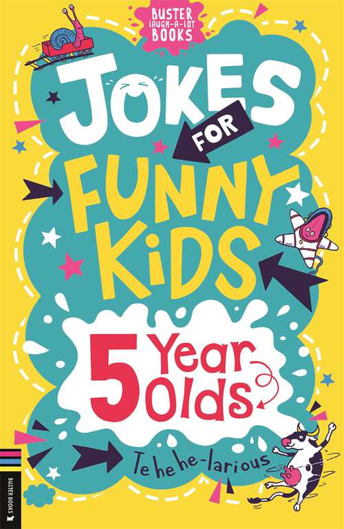 Book cover of Jokes for Funny Kids: 5 Year Olds