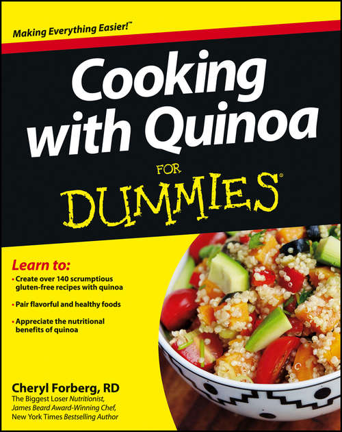 Book cover of Cooking with Quinoa For Dummies