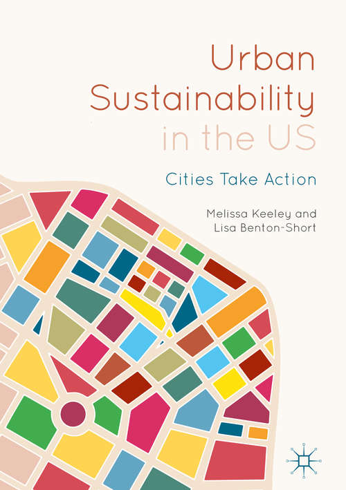 Book cover of Urban Sustainability in the US: Cities Take Action