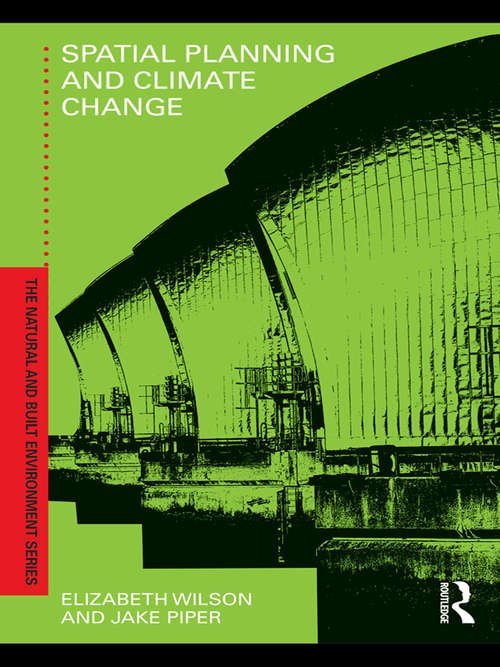 Book cover of Spatial Planning and Climate Change