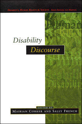 Book cover of Disability Discourse (UK Higher Education OUP  Humanities & Social Sciences Health & Social Welfare)