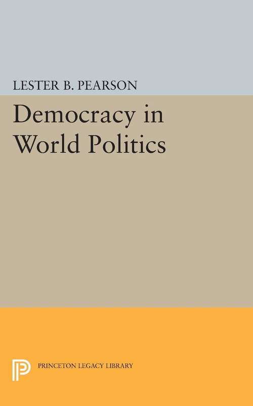 Book cover of Democracy in World Politics (PDF)