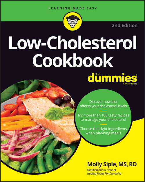 Book cover of Low-Cholesterol Cookbook For Dummies (2)