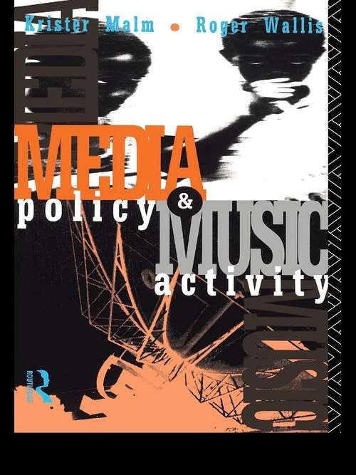 Book cover of Media Policy and Music Activity