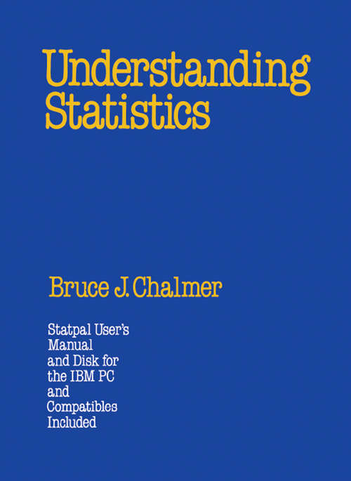 Book cover of Understanding Statistics