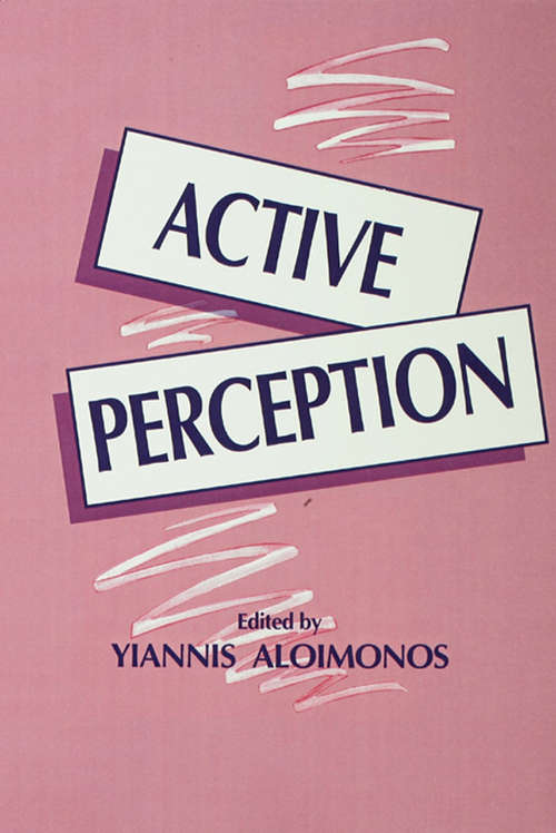 Book cover of Active Perception (Computer Vision Series)
