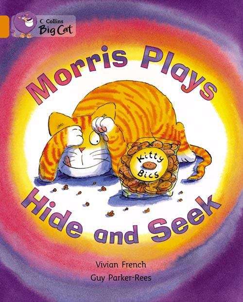 Book cover of Collins Big Cat, Band 06, Orange: Morris Plays Hide and Seek (PDF)