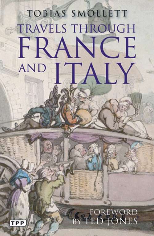 Book cover of Travels through France and Italy