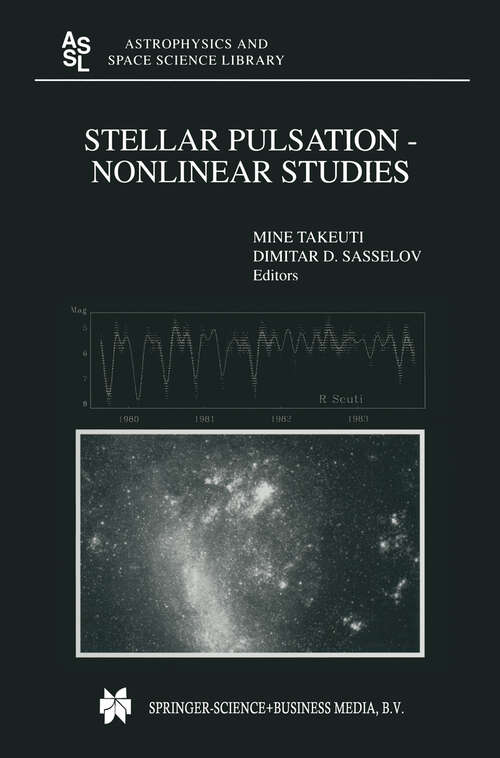 Book cover of Stellar Pulsation - Nonlinear Studies (2001) (Astrophysics and Space Science Library #257)