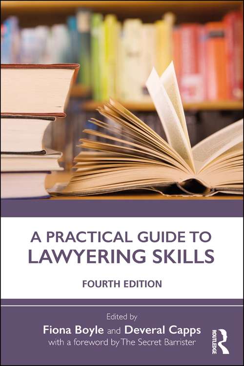 Book cover of A Practical Guide to Lawyering Skills (4)
