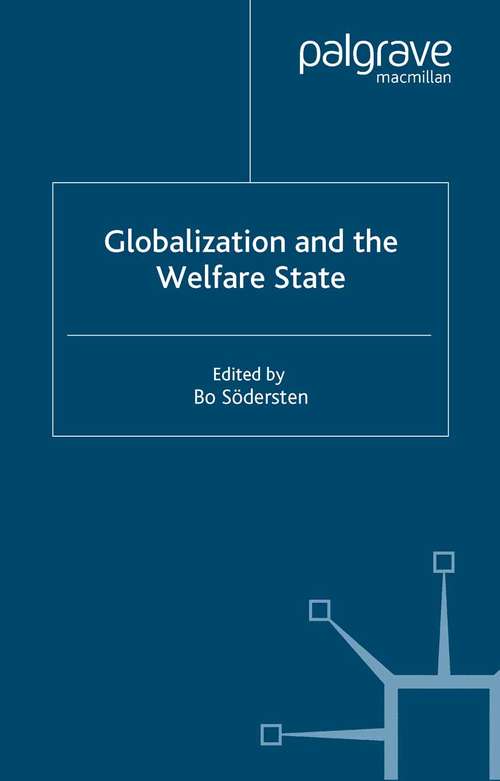 Book cover of Globalization and the Welfare State (2004) (International Political Economy Series)