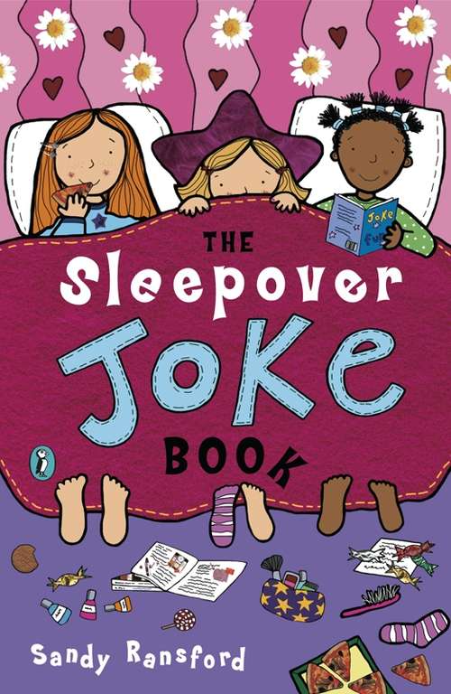 Book cover of The Sleepover Joke Book