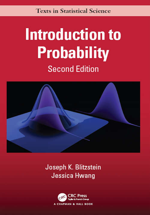 Book cover of Introduction to Probability, Second Edition (2) (Chapman & Hall/CRC Texts in Statistical Science #112)
