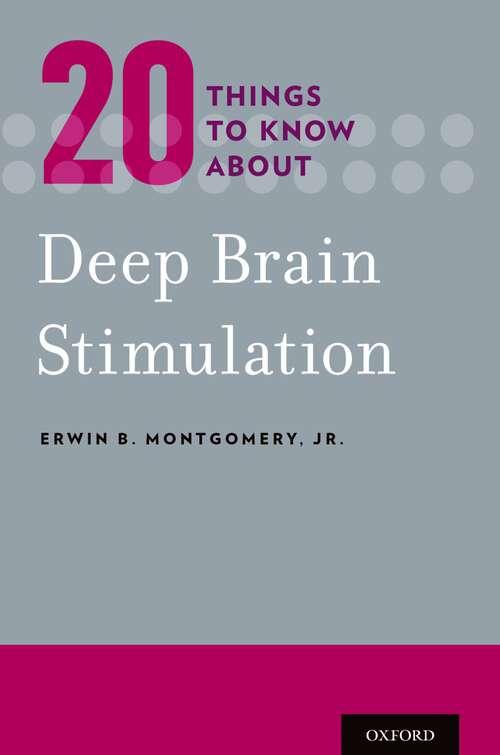 Book cover of 20 Things to Know about Deep Brain Stimulation