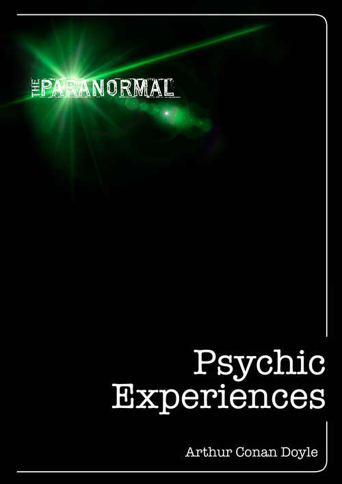 Book cover of Psychic Experiences (The Paranormal)