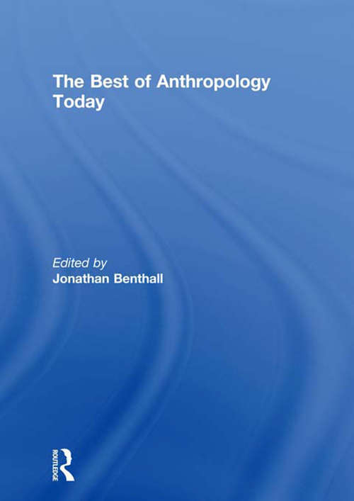 Book cover of The Best of Anthropology Today