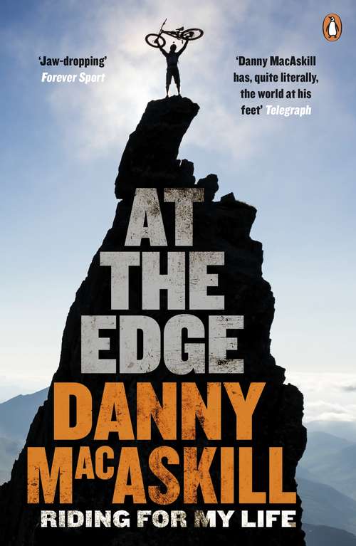 Book cover of At the Edge: Riding for My Life