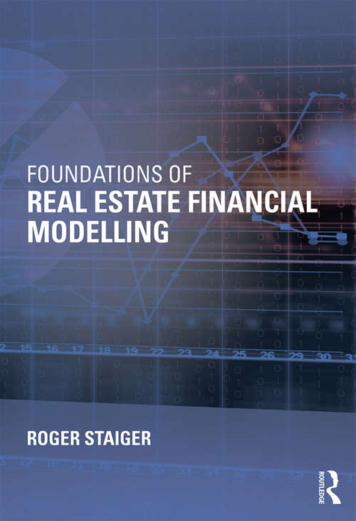 Book cover of Foundations of Real Estate Financial Modelling