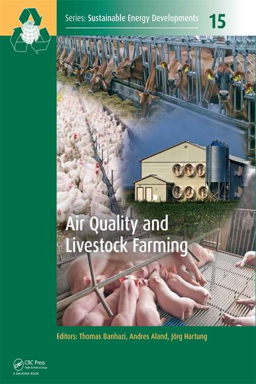 Book cover of Air Quality and Livestock Farming (Sustainable Energy Developments)