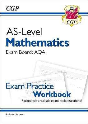 Book cover of A-Level Maths for AQA: Year 1 & AS Exam Practice Workbook